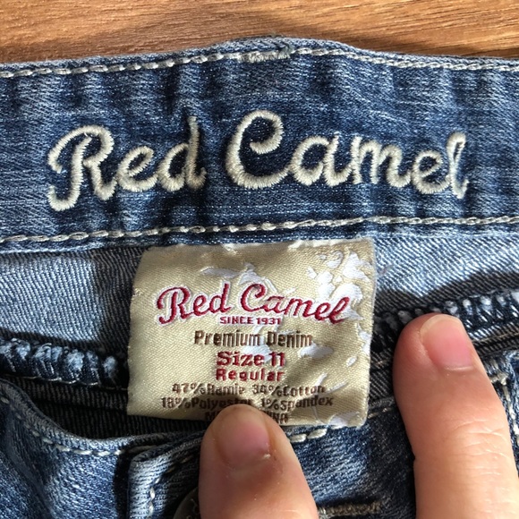 Red Camel Straight Leg Jeans - Picture 3 of 8